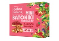 Dobra Kaloria Mini Bars malinový koláč 102g