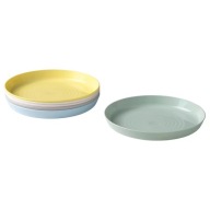 IKEA KALAS tanier rôzne farby 6 ks.