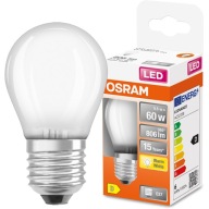 LED žiarovka SMALL BALL E27 5,5W = 60W 2700K OSRAM