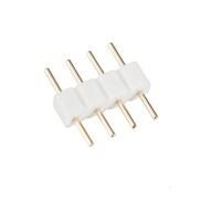 RGB LED páskový konektor, obojstranná 4-pinová zástrčka