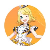 Vocaloid Kagamine Rin 58mm špendlík