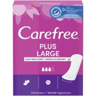CAREFREE PLUS LARGE Aloe Vera Scent hygienické vložky 48 ks