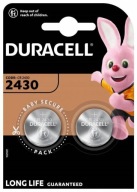 Duracell CR2430 DL2430 ECR2430 2BL 3V batéria