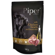 Piper Animals s kuracími srdiečkami a ryžou 500g