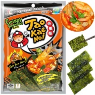 Chrumkavé občerstvenie z rias Nori Tom Yum Pikantné 32g ZNAČKA TAOKAENOI