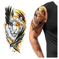 Dočasné vodné tetovanie TIGER / RAW