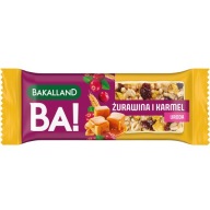 Ba!Lans Bar Brusnica v karameli 40g raňajková tyčinka