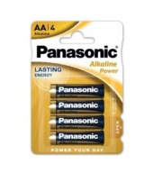 Alkalická batéria Panasonic AA (R6) 4 ks.