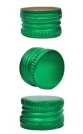 Hliníkové čiapky 28x18 GREEN SPIRITE /10