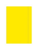 ZLOŽKA S GUMA A4 FLUO ŽLTÁ