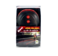 ZADNÉ SVETLO NA BICYKEL 5 LED ZADNÉ S LASEROM 5 REŽIMOV
