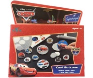SADA NA VÝROBU BROŽÍ ODZNAKY NÁLEPKY AUTA DISNEY CARS