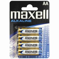 Alkalické batérie MAXELL AA LR6-Blistre 4 kusy