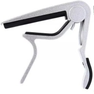 Capo PRO strieborná kovová ukulele gitara