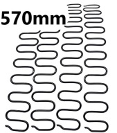 Vlnová pružina ZIG-ZAG A 570mm 1 ks lôžkový gauč