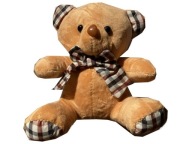 ROZTOMNÝ MASKOT MEDVEĎOV, 18 cm, s mašľou