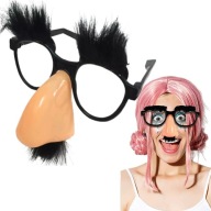 MASKOVÉ OKULIARE NOS MUSTACHE HALLOWEEN PROFESOR DOKTOR