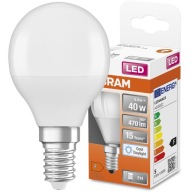 LED žiarovka E14 GUĽA 5,5W = 40W 6500K Studená OSRAM