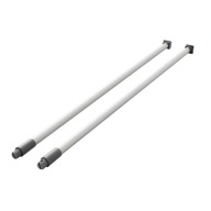 okrúhle zábradlie pre SYSTEM BOX - TR10-400MM AMIX TR10-400 LUX METALIK