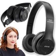 BEZDRÔTOVÉ SLÚCHADLÁ BLUETOOTH DO UŠÍ P47 MP3