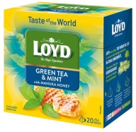 Expresný zelený čaj Mäta a med Manuka Mint Zelený čaj 20T LOYD
