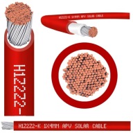 KÁBEL SOLÁRNY H1Z2Z2-K MC4 ČERVENÝ 4mm2