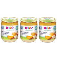 HiPP BIO Ovocie. Jablkový duet. mango s dužinou 3 x 160 g
