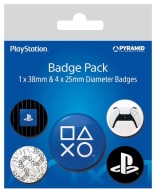 Playstation Play špendlíky na oblečenie, sada 5 kusov