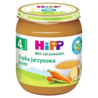 HiPP BIO Krémová zeleninová polievka po 4. mesiaci 125g