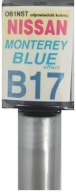 NISSAN B17 MONTEREY BLUE FARBA Scratch TOUCH