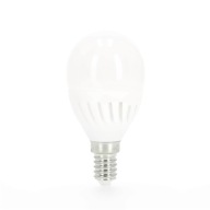 LED žiarovka 9W E14 teplá biela 3000K GULIČKOVÉ keramické telo
