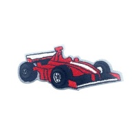 Termo červená nažehľovačka na pretekárske auto