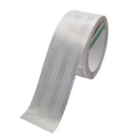 Obrysová reflexná páska, BIELA ​​3 m/50 mm SILNÁ