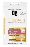 MASKA NA TVÁR S LIFTINGOVÝMI A ROZSVIEĽUJÚCIMI PEPTIDMI AA 5REPAIR 50+