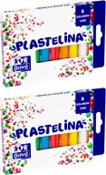ŠKOLNÁ PLASTIKA PRE DETI OXFORD 8 INTENZÍVNYCH FARIEB 133G x2