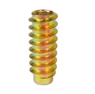 1x Zásuvka M8 x 39 mm, skrutkovaná do dreva, imbusový kľúč 8 mm, záslepka