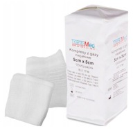 Komprimujte NESTERILNÉ MERAČKY NA OBKLADY 100 KS 5 CM