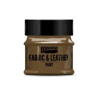 PENTARTOVÁ FARBA NA LÁTKU A KOŽU 50ml tmavá hnedá