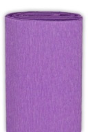 Krčený hodvábny papier - fialový, 50 x 200 cm