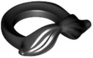 LEGO MUSTACHE BLACK Č