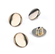 Gombík MINCE 13mm NAJLACNEJŠIE 5 kusov ZLATÁ 701