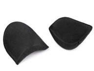 Ramenné vložky na ramená 14mm čierny PAIR