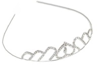 DIADEM TIARA CROWN Svadobná čelenka do vlasov