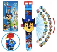 PAW PATROL CHASE LED 3D DIGITÁLNE HODINKY s projektorom