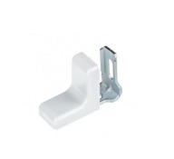 BIELY UHOL NÁBYTKU s uzáverom, spojka police, 8s