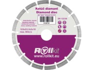DIAMANTOVÝ DISK 125X22,2X10 ROLLKIT