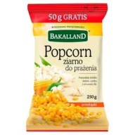 POPCORN BAKALLAND ZRNÁ NA PEČENIE 250G
