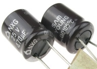 Elektrolytický kondenzátor 470uF/25V LOW ESR SamYoung NXG (2 ks) /4818-2