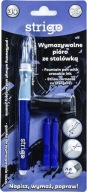 STRIGO Stierateľné pero s hrotom - prevedenie pre chlapca + 2x náplne