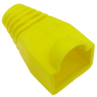 Kryt zástrčky 8P8C RJ45 žltý (10 ks) /0680-10